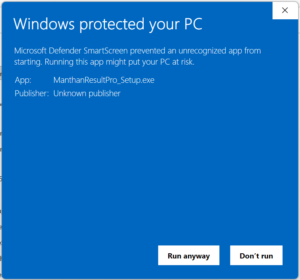 Manthan Result Pro Install
